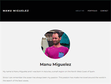 Tablet Screenshot of manumiguelez.com